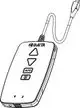 Bluetooth-Dongle von IMI Hydronic Engineering zur Verbindung mit einer App, ausgestattet mit Tasten für die Konfiguration und einem Kabelanschluss.